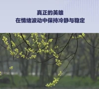 你要记住:
除了生病以外，你所感受到的痛苦，都是你的价值观带给你的，而非真实存在，内心一旦平静，外界便鸦雀无声。