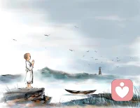 盛喜中勿許人物，盛怒中勿答人書。
喜時之言多失信，怒時之言多失體。 ?配圖