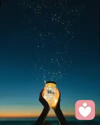 我疯狂收集每一个快乐的瞬间，用它们回击每一个糟糕的日子。晚安。