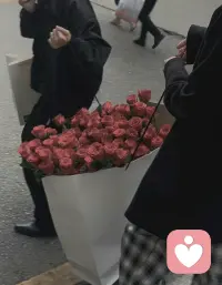 送你一束花，祝你今天快乐。早安