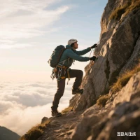 難走的路，都是上坡路。撐住，就是贏。配圖