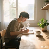 不用總盯著別人的光芒，你認真生活的樣子，本身就很耀眼。