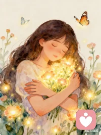 愛自己，才是終身浪漫的開始，好好呵護(hù)自己，讓自己綻放光彩配圖