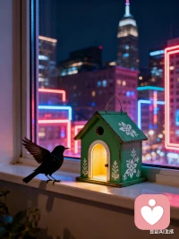 心若沒有棲息的地方，到哪里都是在流浪。配圖