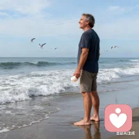 不糾纏過往，不憂懼未來，活在當下。