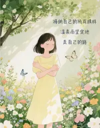 生活能治愈的人，是愿意自愈的人
想要摆脱生命中的伤痛，
就要敢于迈出自己的第一步。

当你在自我治愈的路上，
主动迈开第一步的时候，
新世界的门也会随之打开