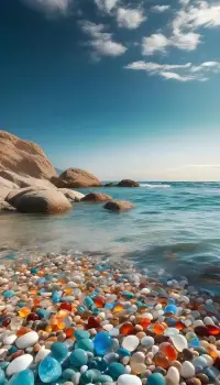 给你一片海，把你的故事说给它听，我是灿灿，早上好！