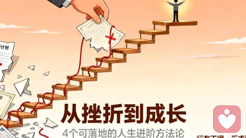 从挫折到成长：4个可落地的人生进阶论