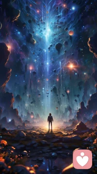 正念冥想中，你心无挂碍地前来，天堂之门便应声而开。