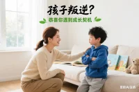 “青春期孩子鎖門冷戰，其實在說：‘我需要心理疆界’。權威型教養的秘訣不是控制，而是‘腳手架支持’：1. 明確底線（‘11點前回家’）2. 給予選擇權（‘你想周四還是周五補課？’）? 記?。河H子關系像銀行——指責是提款，尊重是存款。  
#青春期教育 #積極養育配圖