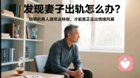发现妻子出轨怎么办？聪明的男人通常这样做，才能真正走出情绪风暴