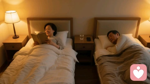 1.?《中年夫妻分床睡的真相:那些藏在被子里的“隱性解放”,戳中多少女人的痛》