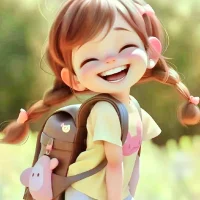 想跟我的內在小孩說：
你只需要做一個快樂的小女孩，其他的交給我！