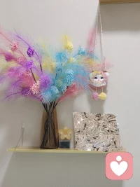 喜欢五彩斑斓的物件配图