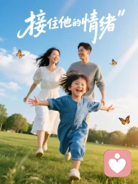 孩子情绪爆发时，你稳稳接住了吗？

不是认同行为，而是接纳感受：“我知道你很难过”  “我陪着你”

每一次被接住，孩子都在确认：我的感受重要，
我值得被爱，世界是可信的。

这些信念，终将长成他行走人间的底气。

被接纳过的孩子，才有真正的铠甲。配图