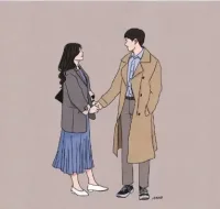 婚姻的紐帶，不是孩子，不是金錢，而是關于精神的共同成長，在最無助和軟弱時候，有他(她)托起你的下巴，扳直你的脊梁，令你堅強，并陪伴你左右，共同承受命運。那時候，你們之間除了愛，還有肝膽相照的義氣，不離不棄的默契，以及銘心刻骨的恩情。配圖