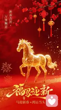 2026马年快乐！愿您“快乐多巴胺”持续分泌，“焦虑皮质醇”一键清零，内啡肽充满生活每个角落，新的一年，心理富足，万事顺遂！