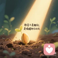 真正有效的帮助，
从来不是纠正孩子的表面行为，
而是读懂他行为背后的需求，看见他内心的挣扎，
用理解和陪伴，帮他重新找回面对现实的勇气。☀️☀️配图