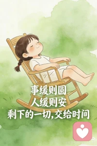 学会了耐心，不再催促自己走得更快，
也不再为未到的结果焦虑。
种子需要时间破土，
花朵需要阳光绽放，
而我，也需要温柔地对待自己的成长。🌱🌱