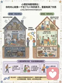 心理咨询直观类比配图
