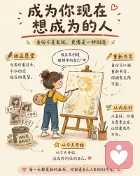 每天都是新的画布，你就是自己人生的创作者。❤️