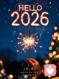 新年快乐

新的一年
愿你踏浪而歌
带着一颗赤诚而勇敢的心
奔跑于人生的旷野

愿你去到你想去的地方
永远恣意生长


愿你眼中有光
活成想要的模样