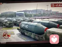 之前的见识还停留在东风41，钱学森弹道能到太平洋，老美边边，东风5c和61真的瞎掉我的眼，还有这个机器狗，激光炮，这不妥妥的迪迦奥特曼来了么？科幻大片变现实，真的感慨，好多新武器，好多新武器。。。希望国家越强大，世界越和平。