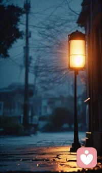 深宵的小路杳無人煙，只有稀疏的路燈暈開半圈圈的昏黃。一縷不算冷的晚風掃過發梢，耳機里恰好淌出動人旋律……
旋律和情緒剛剛好地踩中此刻的寂靜與松弛，剛剛好，挺好……配圖