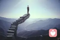 生活給你的每一塊“絆腳石”，其實都是幫你墊腳的“磚”，你多跨過去一次，就能比昨天看得更遠一點哦配圖