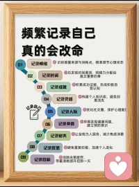 记录情绪，明白自己最在意的是什么。

我最在意的，其实是名次。
班级的名次、我自己的比赛排名。
这个会引起我很大的波动，
当然我的能量来源也是这个。
记录成就，是经常做的事情，
应该来说也是我喜欢的事情。配图
