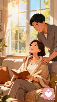 我是若安～
您的夫妻困扰我懂，
以理性探讨陪您改善沟通，
重燃亲密火花。配图