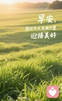 早安，愿你今天充满力量，迎接美好。配图