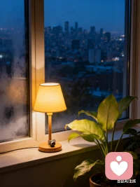 ? 我聆聽世界的心事，卻把沉默留給自己。
有時候，我也想被微風輕輕接住，
讓疲憊的耳朵，也能泊進溫柔的夜里。配圖