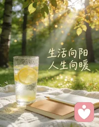 情绪不是敌人，是内心在说话。
你不用对抗它，不用压抑它，更不用否定它。
看见它，接纳它，温柔地陪着自己。
你已经很努力了，真的。配图
