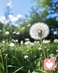 隨風搖曳，自由自在配圖