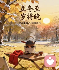 立冬，又是一年冬配圖