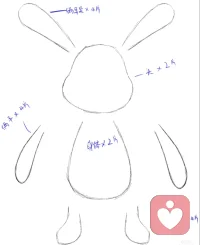 做手工，可愛的兔子??