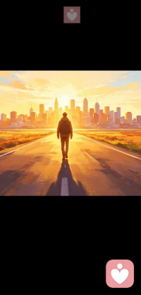 旅途结伴只是同行一段，事业征途终要独自闯荡，靠自己打拼，收获的荣光才最真切。配图