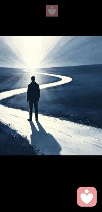 旅途结伴只是同行一段，事业征途终要独自闯荡，靠自己打拼，收获的荣光才最真切。配图
