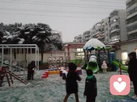 下雪天的快樂！2025的第一場雪來的比以往都早些！