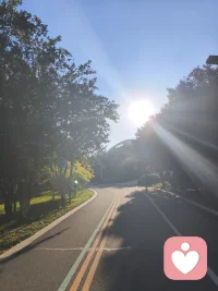 拥抱大自然，沉浸大自然，运动带给我力量，舒缓降解所有的不快~