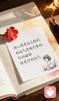 低头赶路，敬事如仪，自知自心，其路则明。

清醒知趣，保持自信，一切尽意，百事从欢。配图