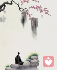 凡夫取境，智者取心；境随心转，心外无境。配图