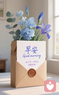 早安，好心情是自己给自己的配图