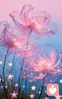 以星光为露，以晚风为壤，在心底种一片通透的花田。
花瓣滤去浮躁，花蕊藏着安宁，每一缕微光，都是与自己和解的温柔。
不必追赶世界，只需在自己的节奏里，静听心跳，慢赏花开。
心若安处，便是人间好时节。配图