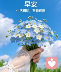 周末愉快。配图