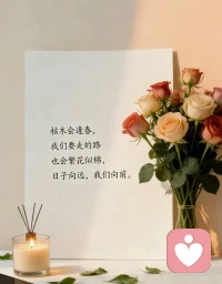 每一天都是新的开始，
别让昨天的遗憾浪费今天的阳光[玫瑰][玫瑰][玫瑰]配图