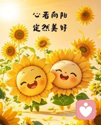 人生沒有永遠(yuǎn)的晴天，也沒有一直的陰雨，風(fēng)雨之后總會(huì)天晴。日子平淡，也可以溫柔燦爛。愿你笑對(duì)生活，心中有光，眼里有愛。配圖