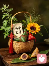 粽叶裹住琐碎烦恼，艾草拂去心头内耗。

恰逢端午，愿你暂且放下婚姻的纠结、生活的疲惫，好好吃粽休憩。

万事缓缓，心绪安然，端午安康。配图