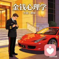 《金钱心理学》作者摩根分享过一个故事：他大学时在五星级酒店当泊车员，每天都会开到各种豪车。有一次，一辆法拉利开过来，他想着如果是自己开这辆车，别人一定也会认为我很酷。但他很快意识到一件事——他从来不会觉得那辆车的司机本人很酷。他只是在幻想如果那辆车属于自己，看起来会是什么样子。